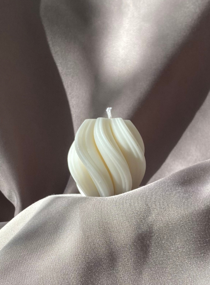 Bougie BOULE SPIRALE