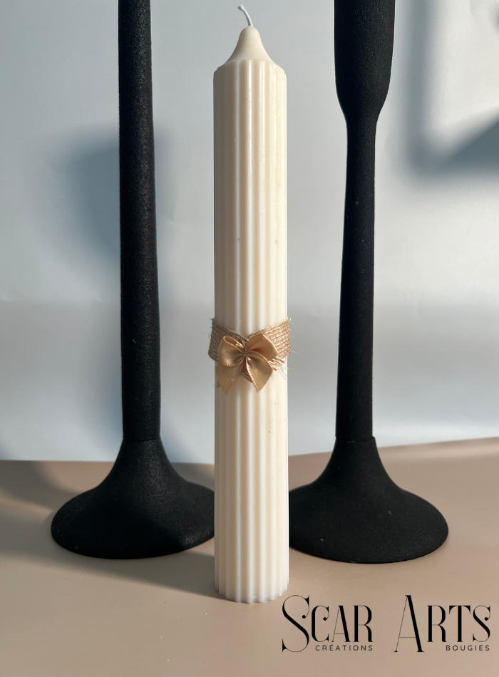 Bougie pilier élégance
