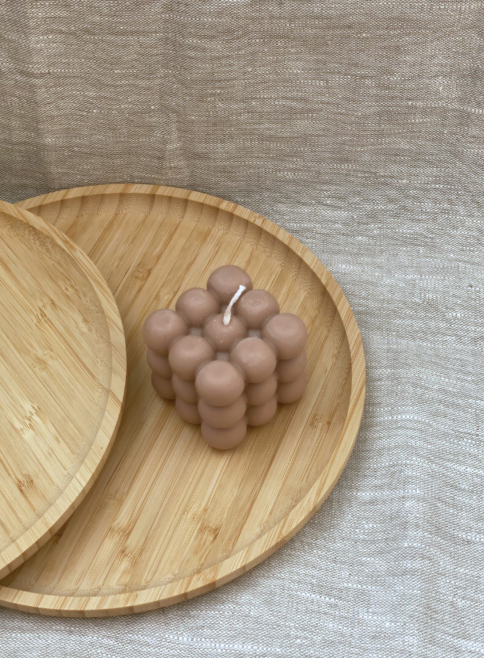 Bougie Cube de Perles