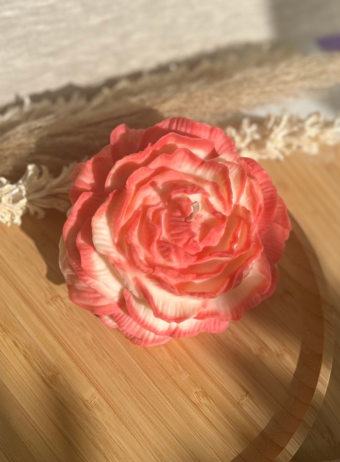 Bougie Fleur La Grande Pivoine