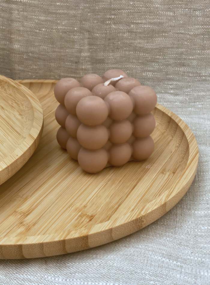 Bougie Cube de Perles