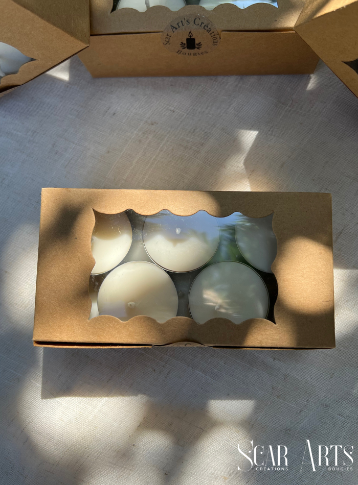 Bougies chauffe-plats