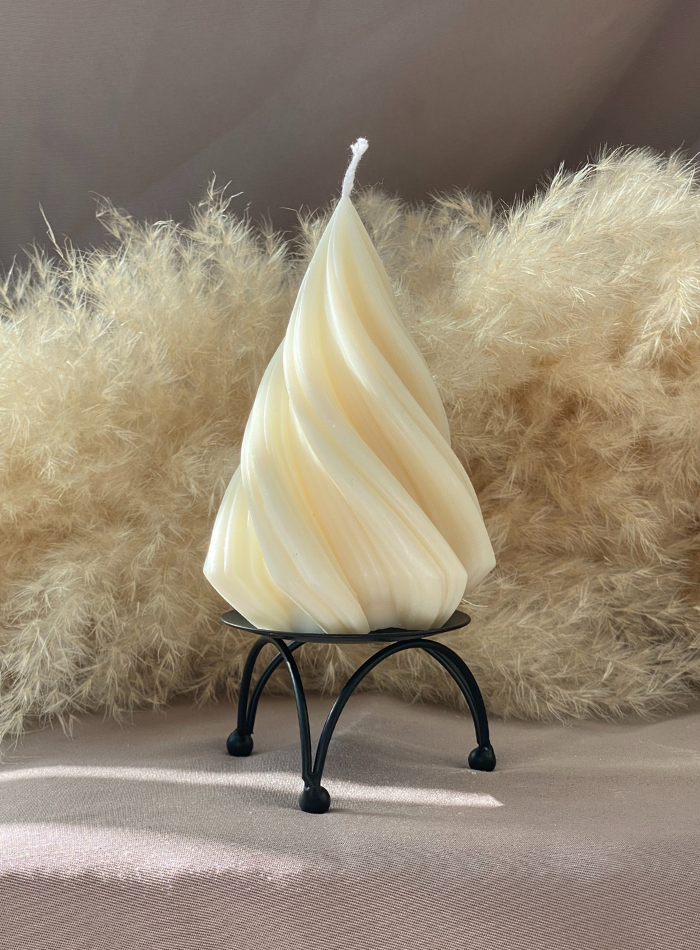 Bougie SAPIN SPIRALE