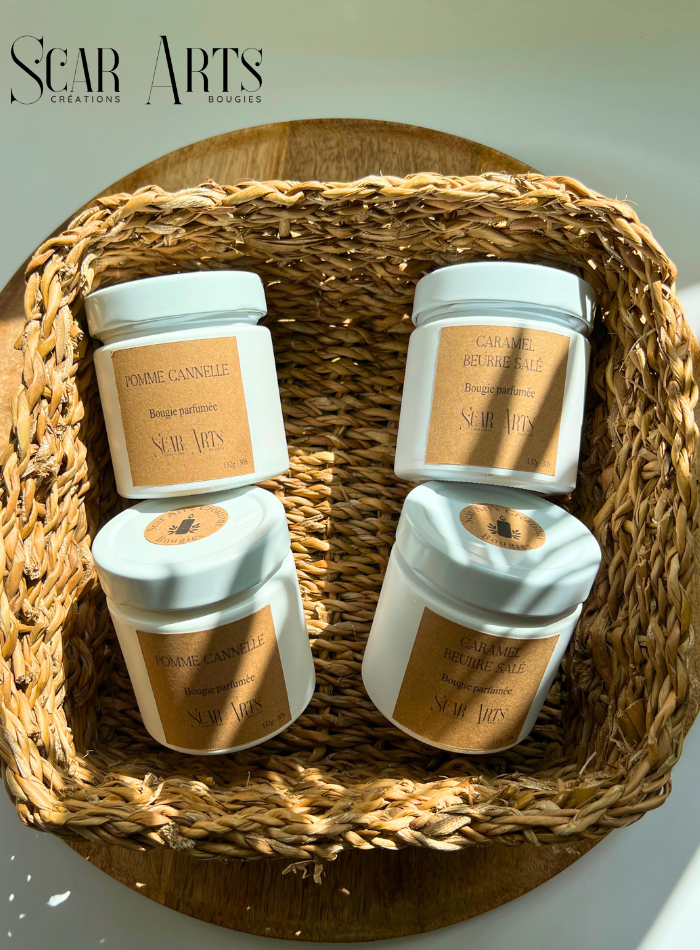 Les bougies pots