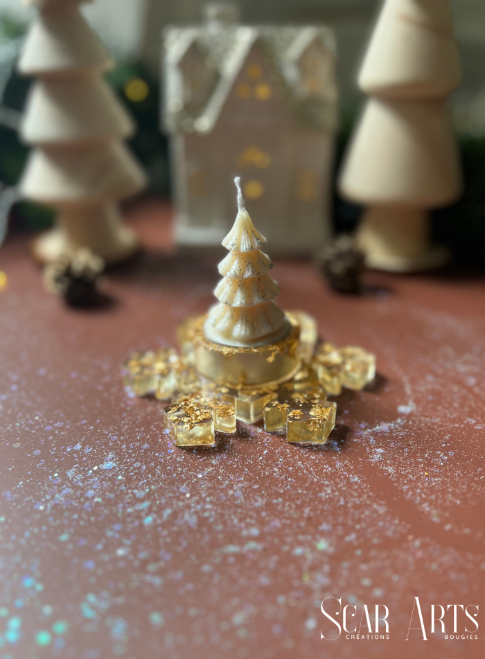 Bougeoir Flocon de neige