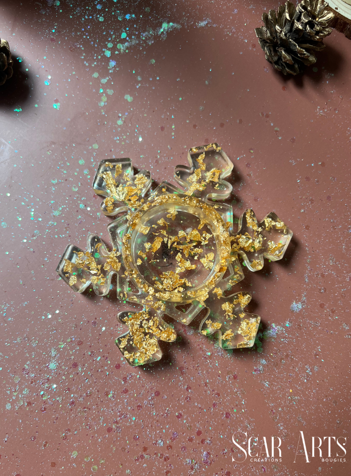 Bougeoir Flocon de neige