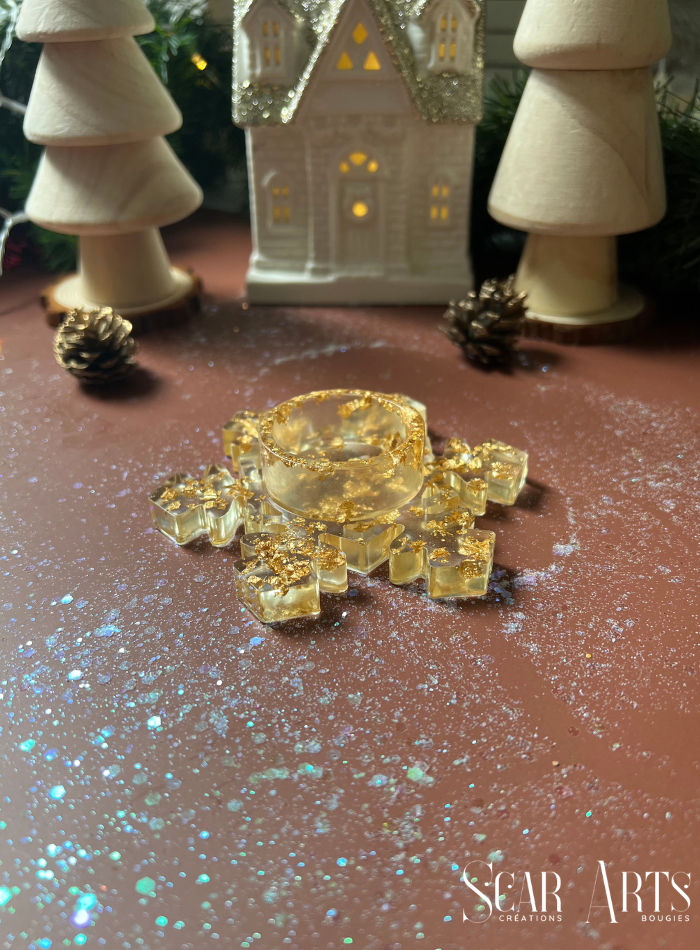 Bougeoir Flocon de neige