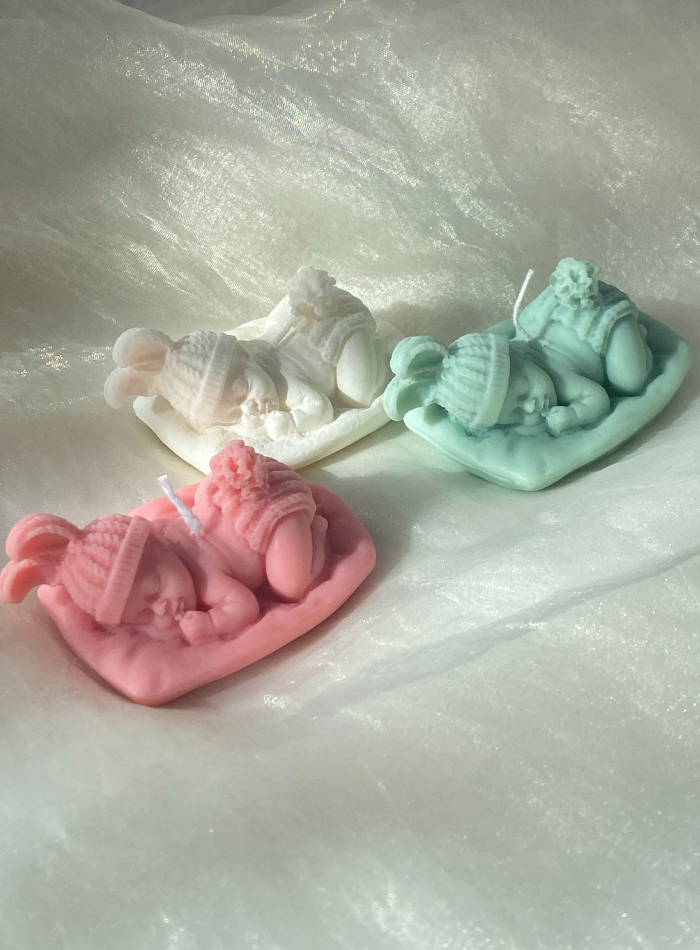 Bougie Bébé endormi