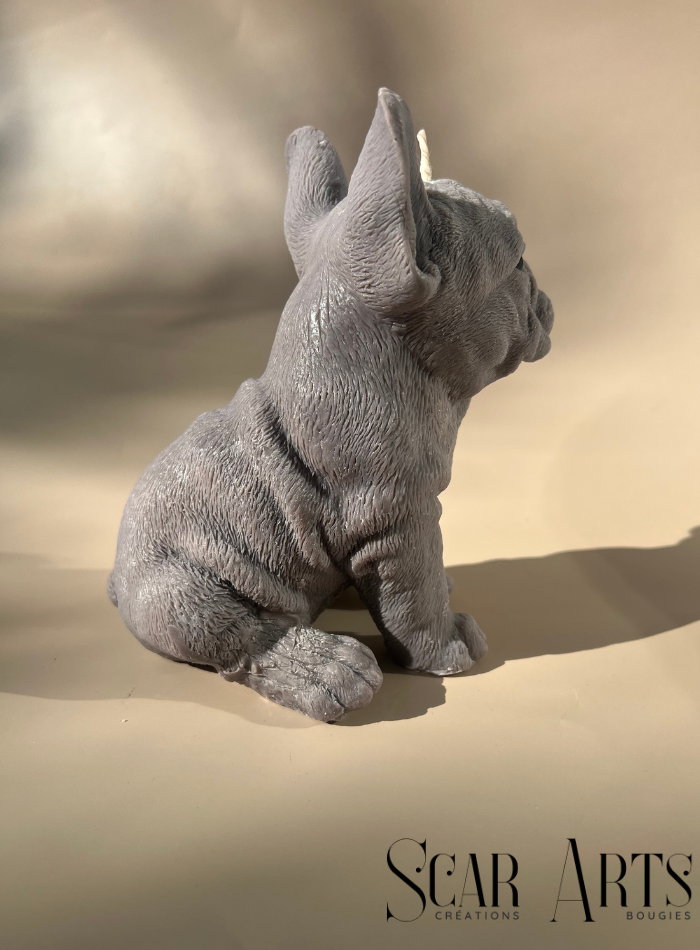 Bougie Chien Bouledogue Français