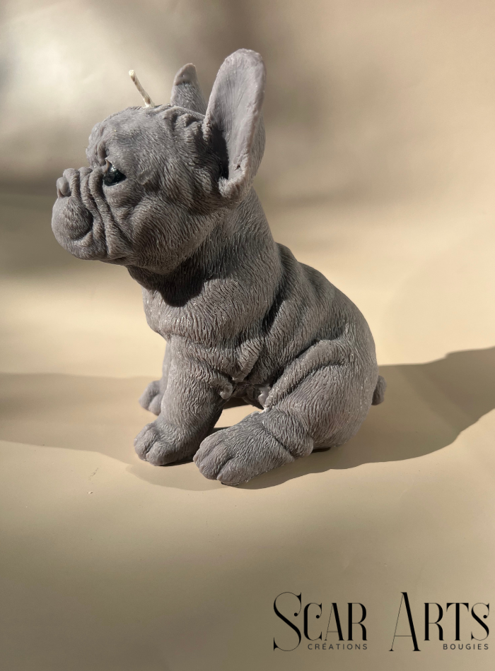 Bougie Chien Bouledogue Français