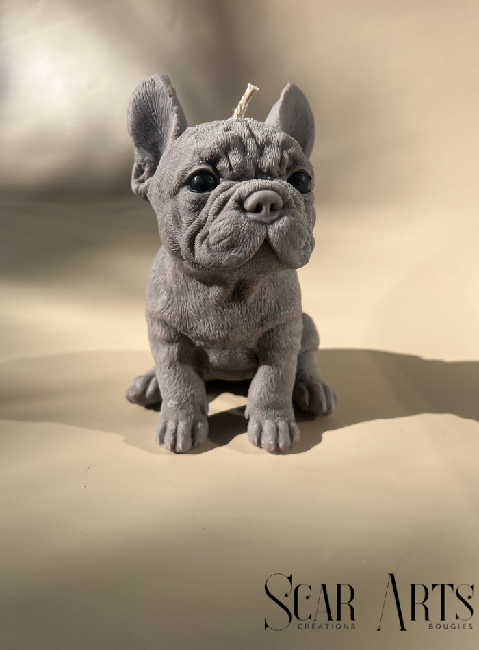 Bougie Chien Bouledogue Français