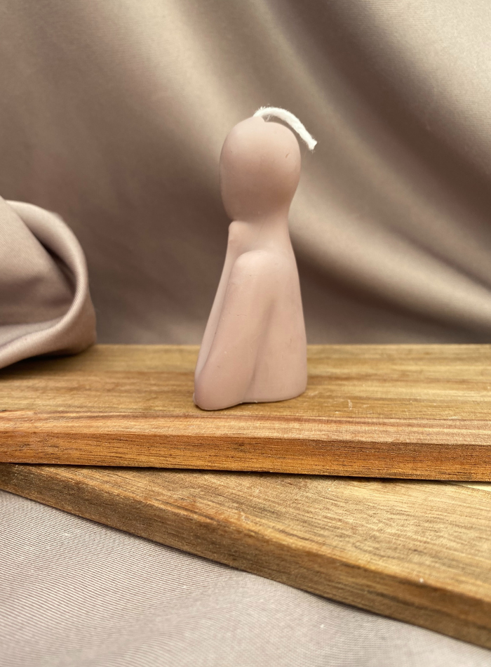 Bougie Buste Abstrait