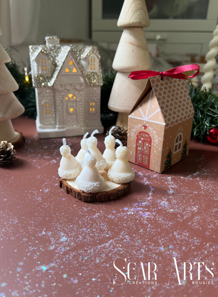 Bougie BONNET DE NOEL