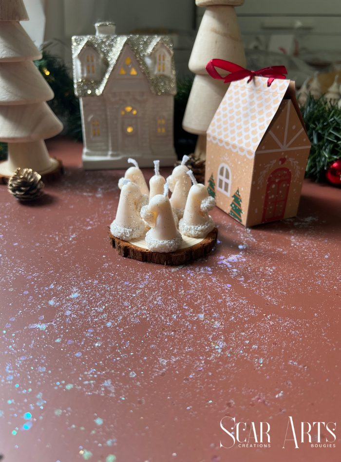 Bougie BONNET DE NOEL