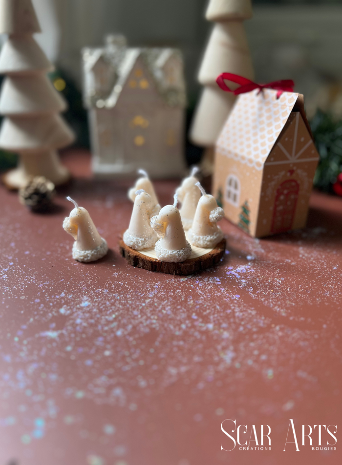 Bougie BONNET DE NOEL
