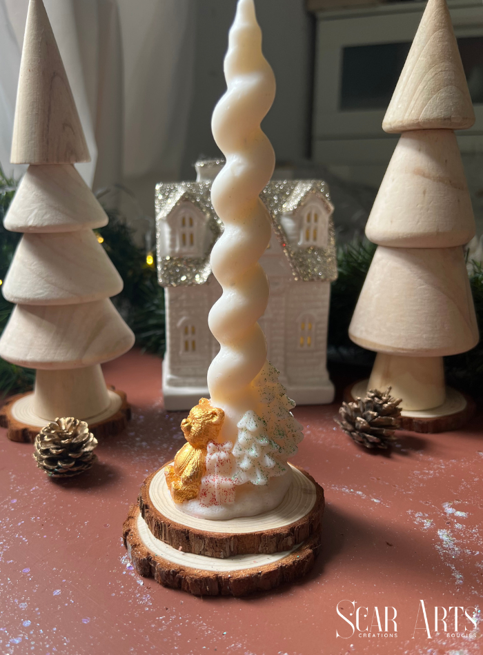 Bougie CIERGE DE NOEL