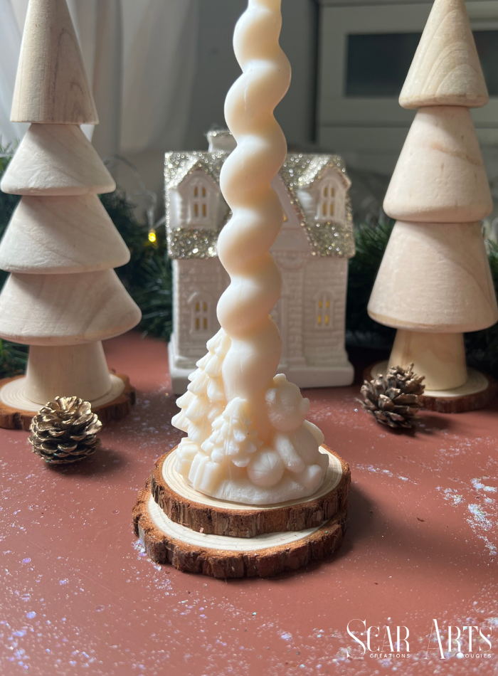 Bougie CIERGE DE NOEL