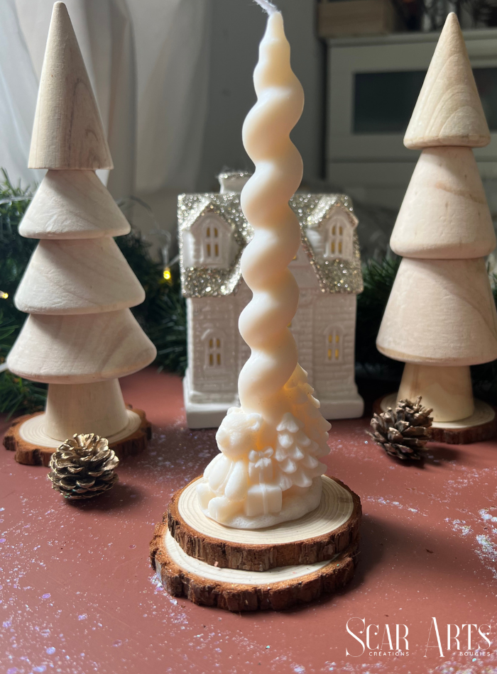 Bougie CIERGE DE NOEL