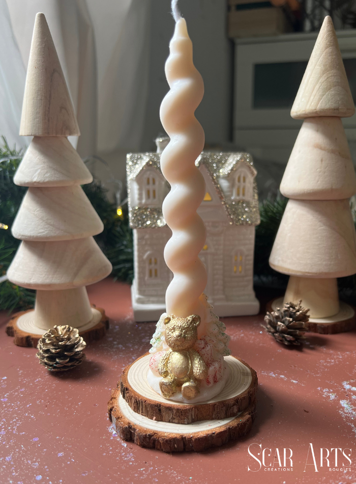 Bougie CIERGE DE NOEL