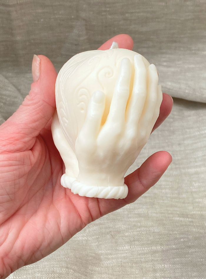 Bougie Coeur en Mains