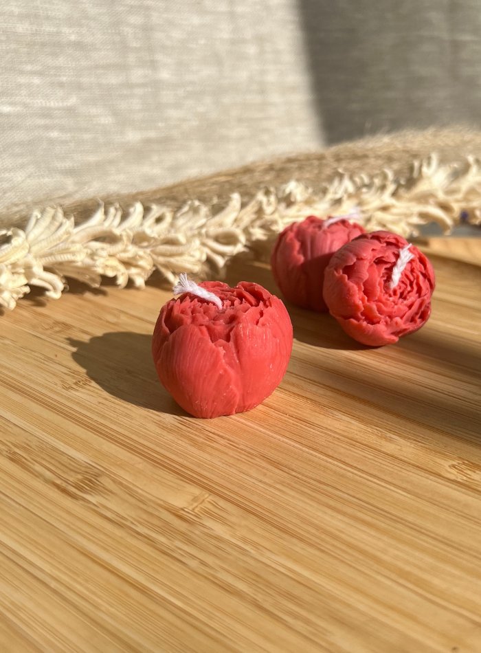 Bougie Fleur La Petite Pivoine