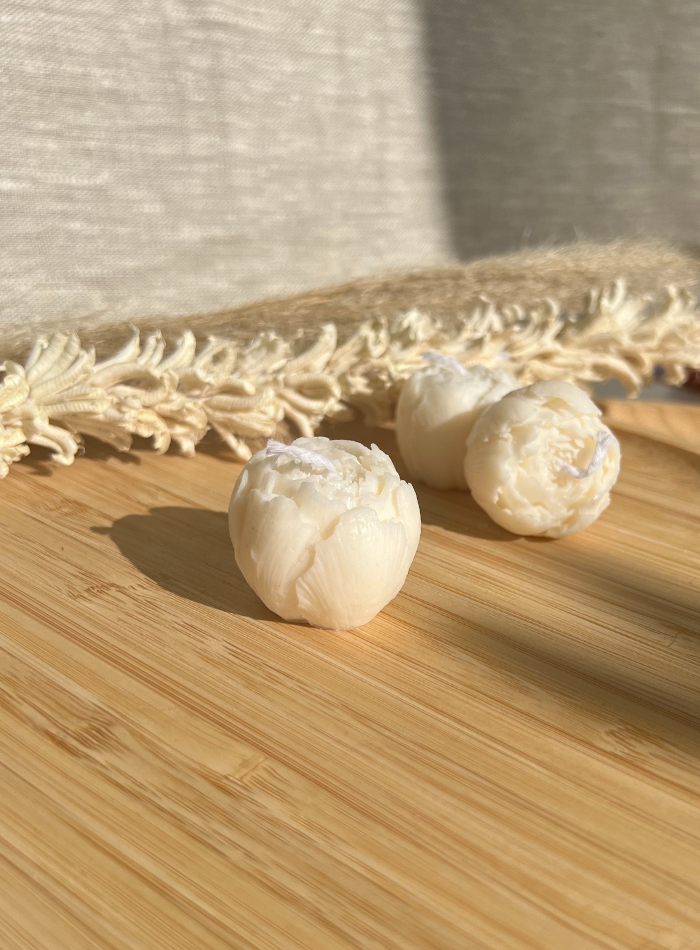 Bougie Fleur La Petite Pivoine