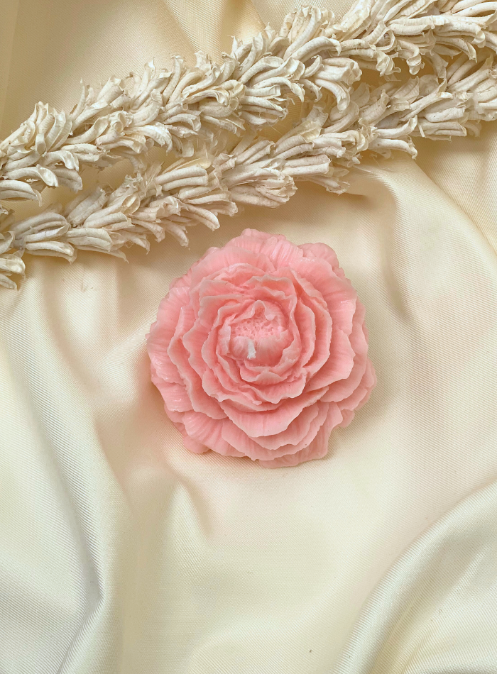 Bougie Fleur La Pivoine