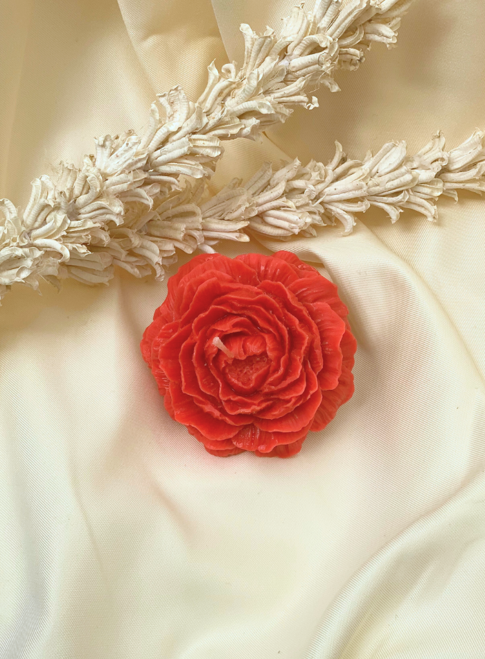 Bougie Fleur La Pivoine