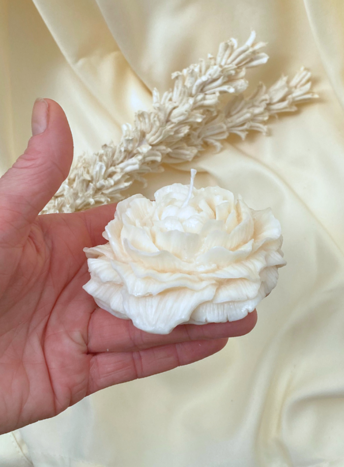 Bougie Fleur La Pivoine