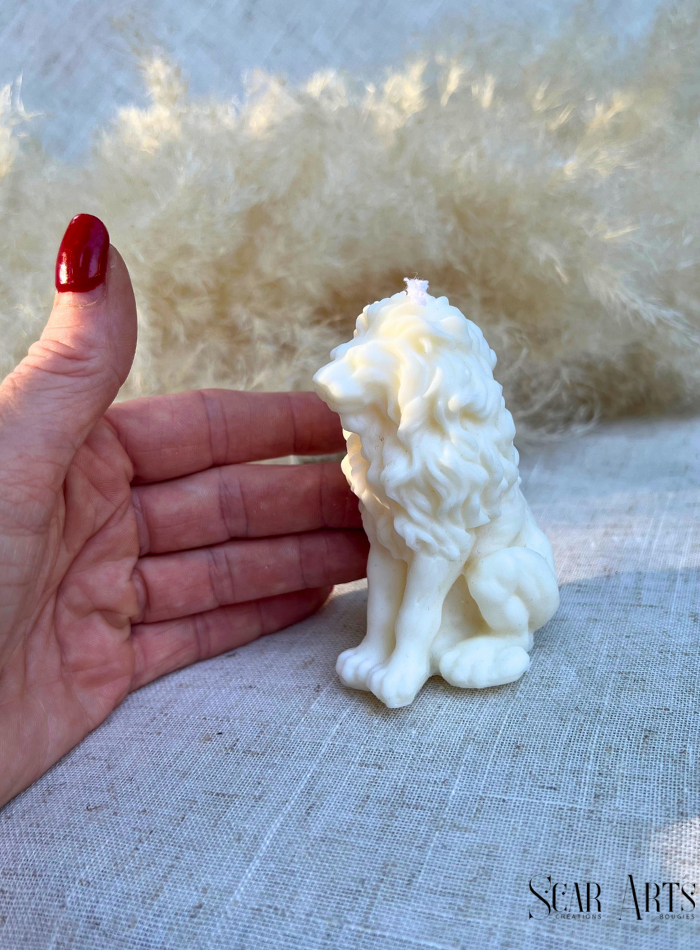 Bougie Lion savane