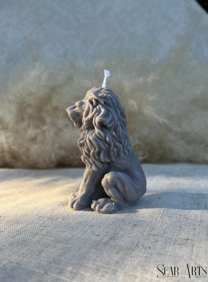 Bougie Lion savane