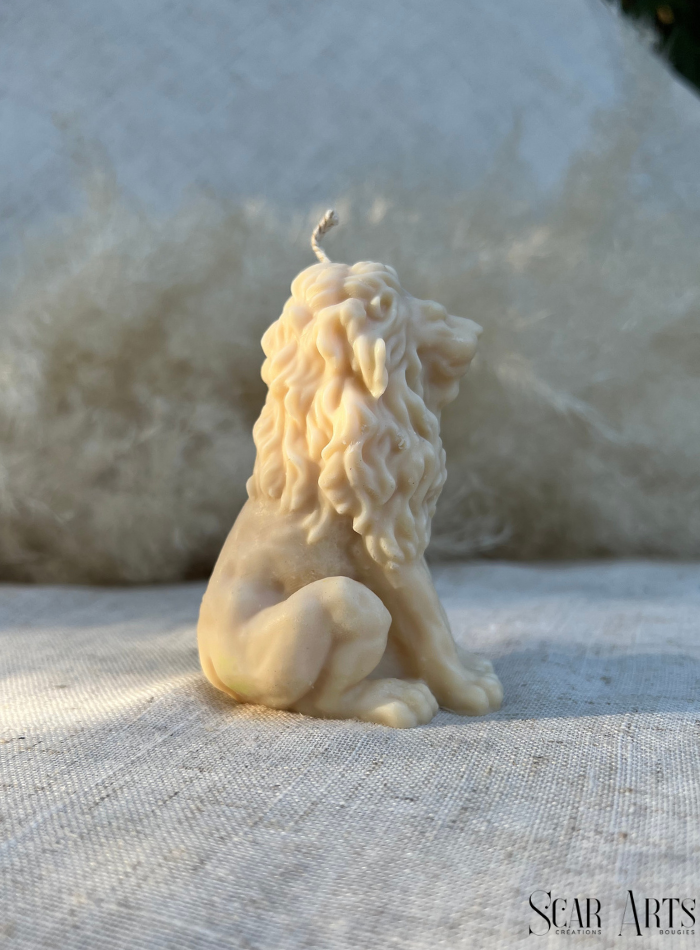 Bougie Lion savane