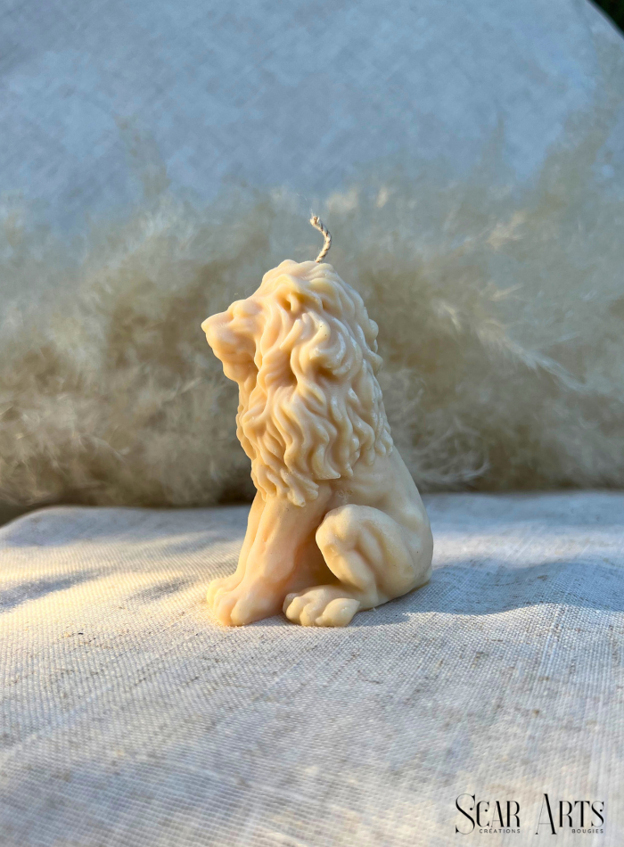 Bougie Lion savane