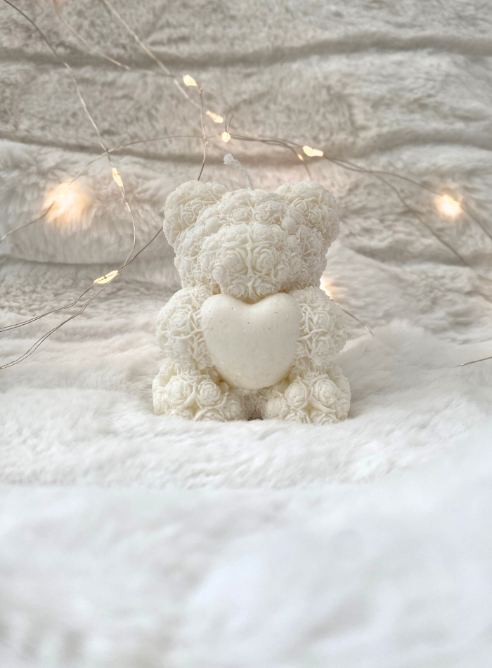 Bougie ourson câlin