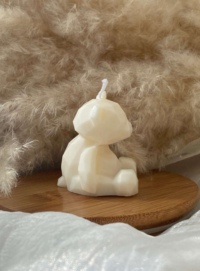 Bougie Ourson Facettes