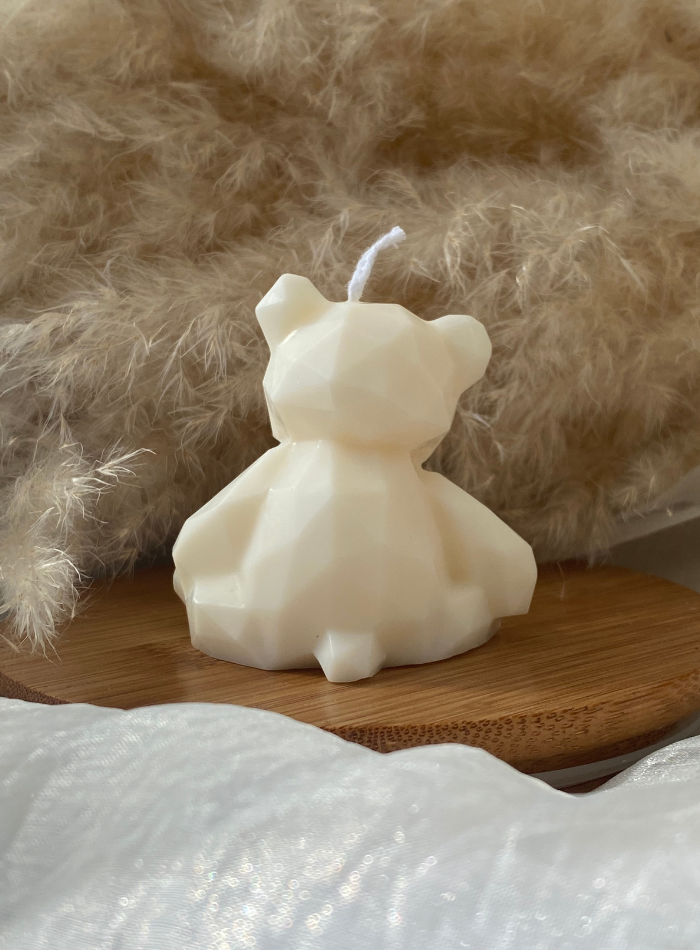 Bougie Ourson Facettes