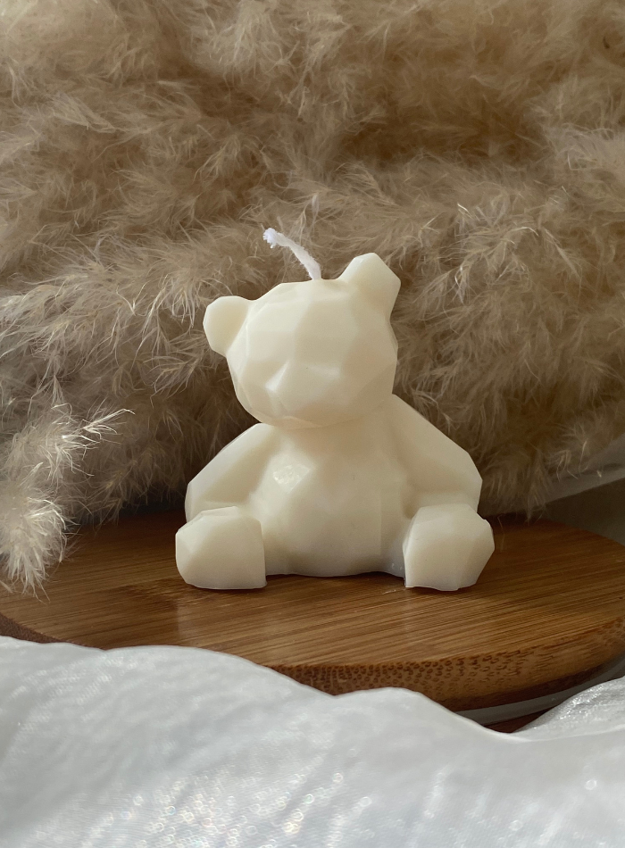 Bougie Ourson Facettes