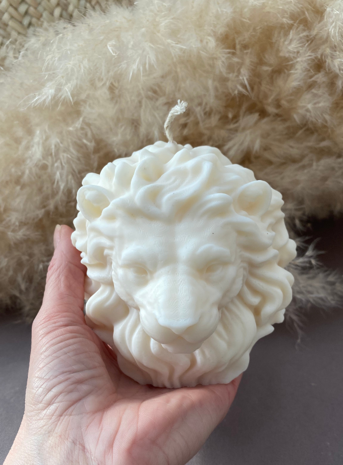 Bougie Tête de Lion