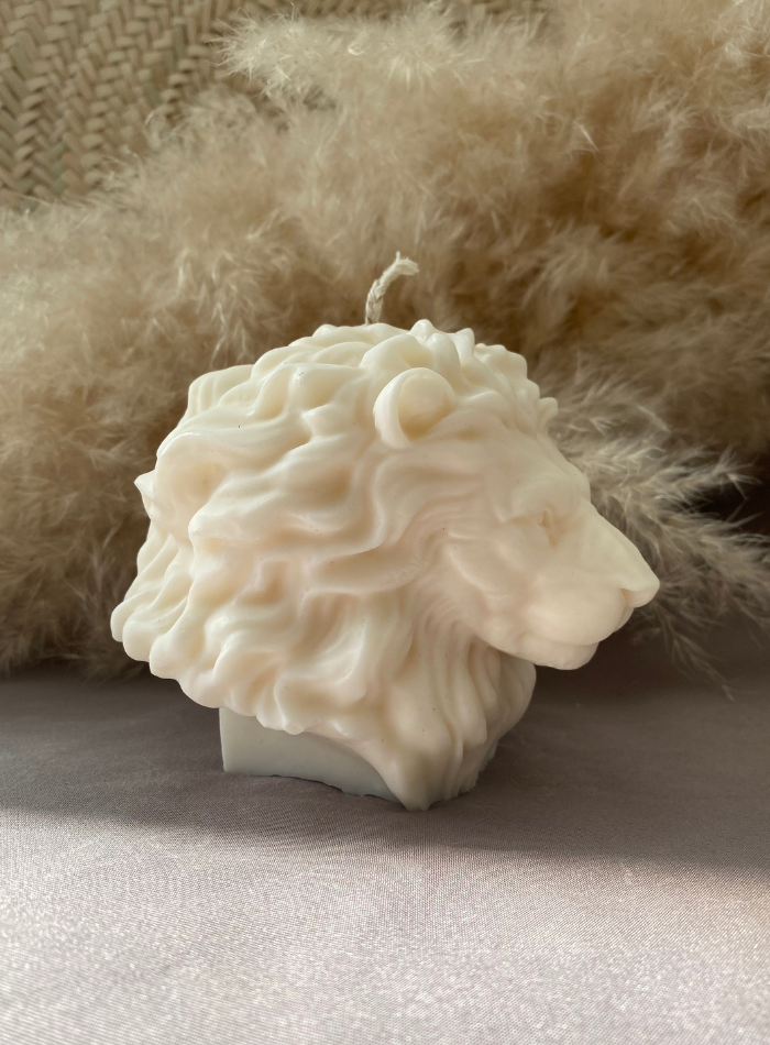 Bougie Tête de Lion