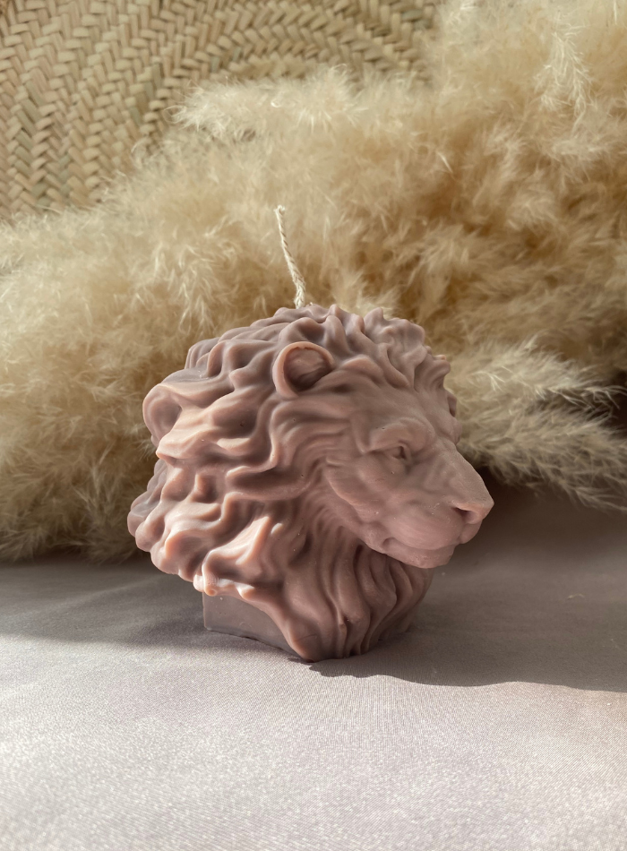 Bougie Tête de Lion