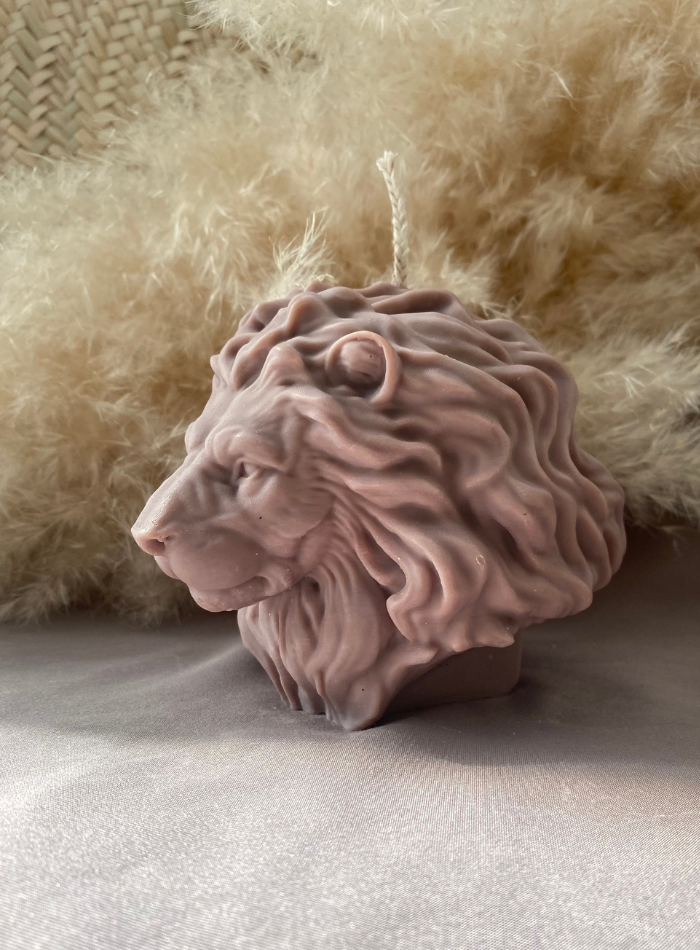 Bougie Tête de Lion