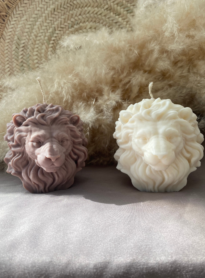 Bougie Tête de Lion