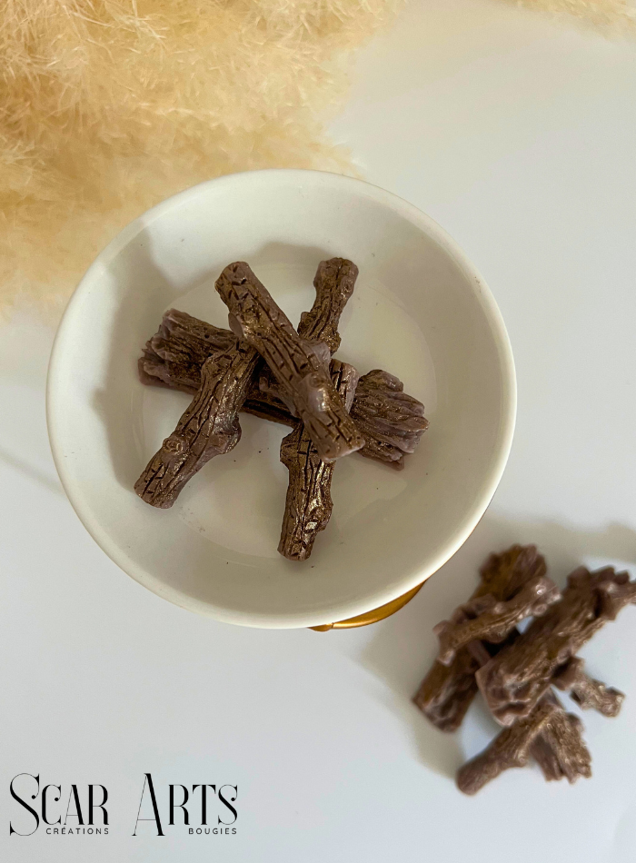 Coffret fondants parfumés FAGOTS DE BOIS