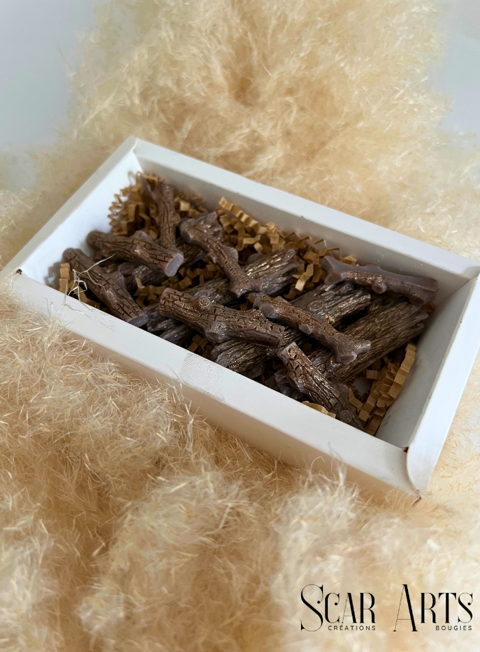 Coffret fondants parfumés FAGOTS DE BOIS