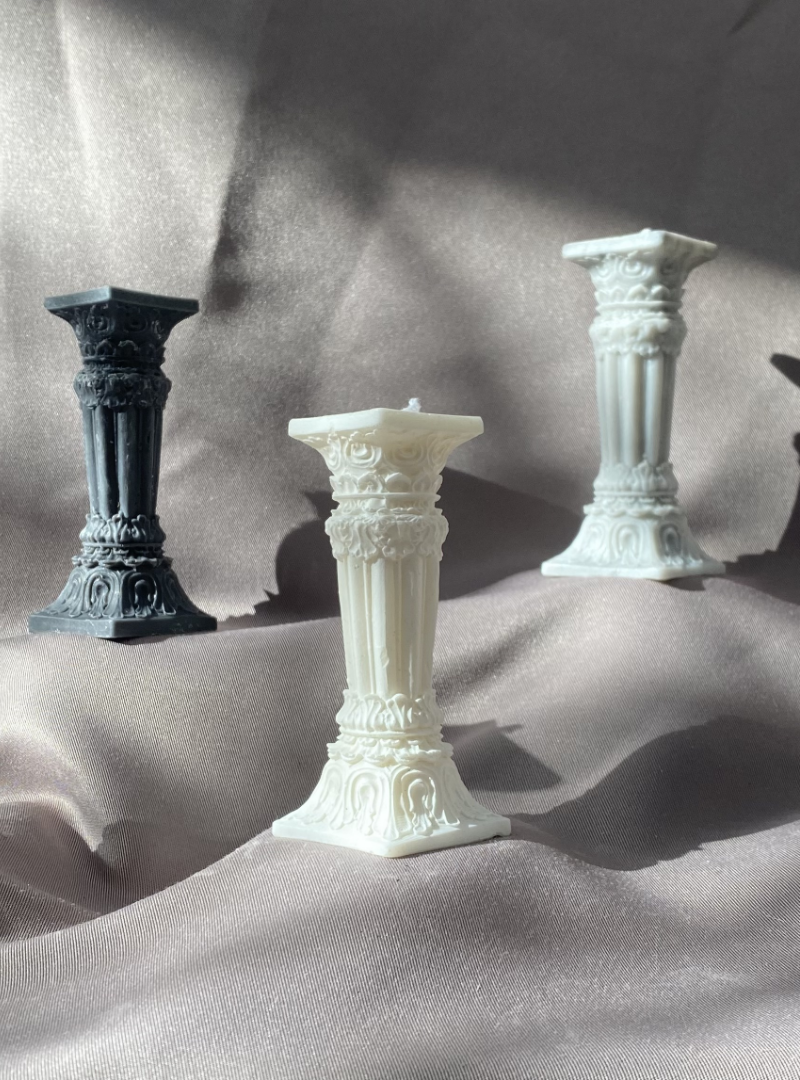 Bougie Colonne Romaine
