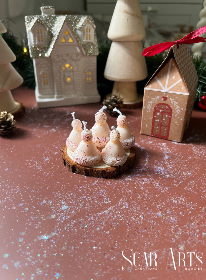 Bougie BONNET DE NOEL