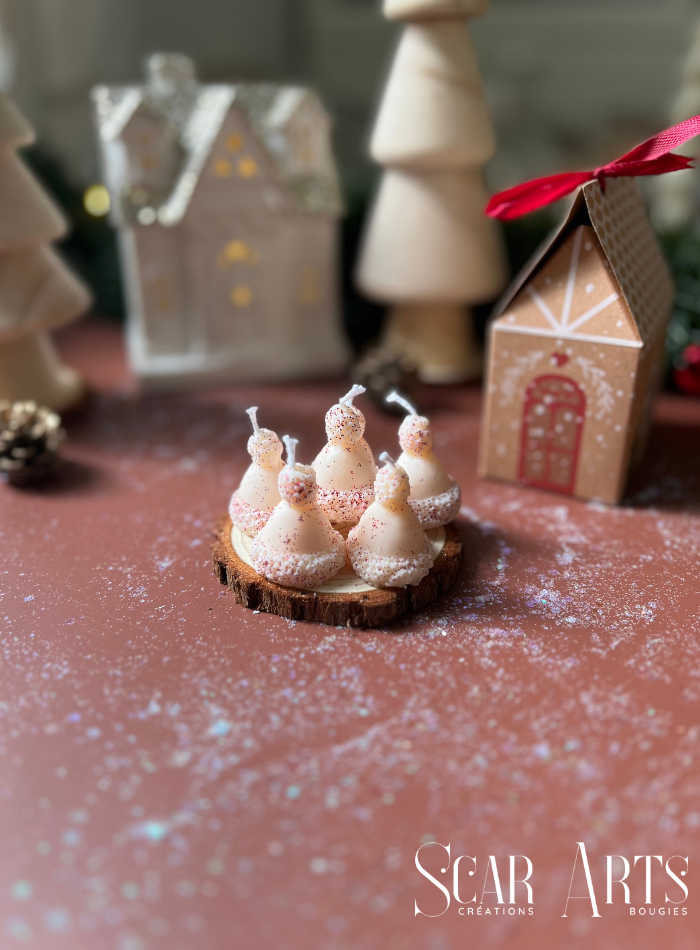 Bougie BONNET DE NOEL