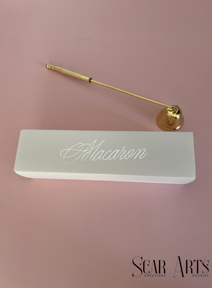 Coffret bougies Macarons