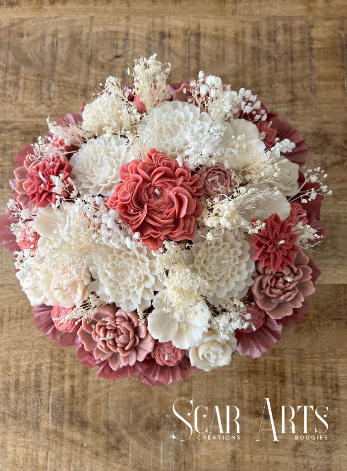 Le Bouquet Bougie "Emma" | SCAR ART'S