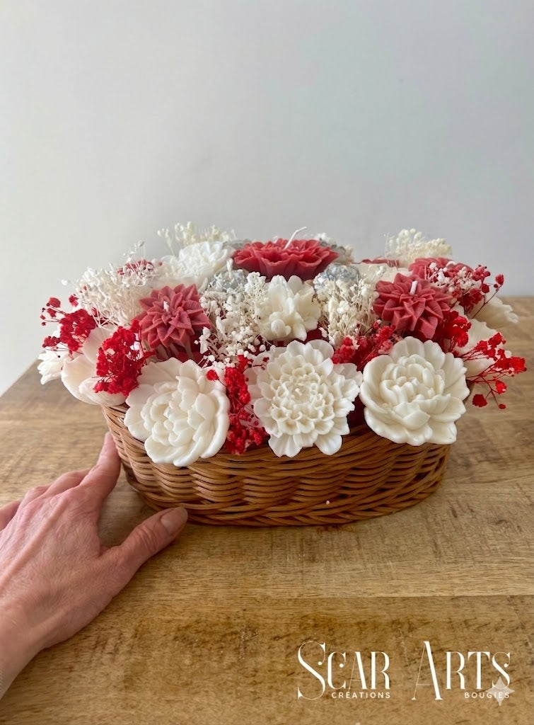Bouquet de Bougies Romantique | SCAR ART'S